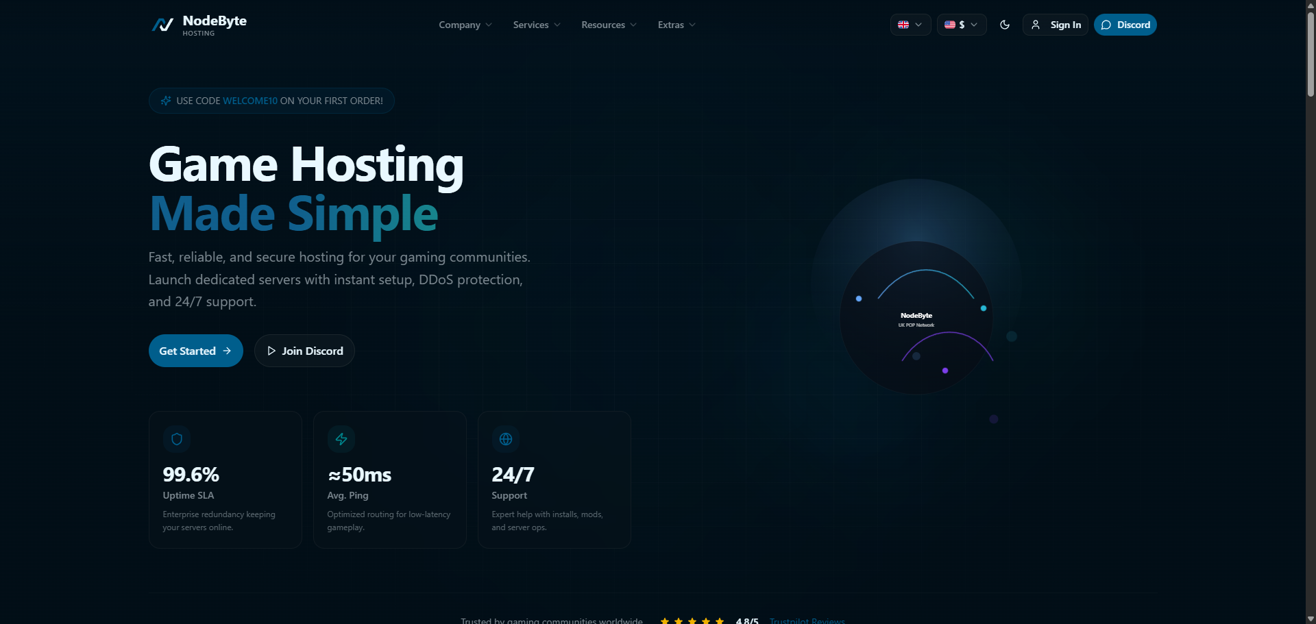 NodeByte Hosting